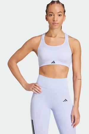 adidas – Tlrd Impact Training – Sport-BH in Violet Tone mit hoher Stützfunktion