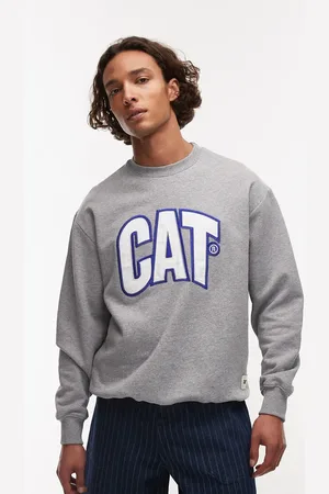 Caterpillar – WWR – Oversize-Sweatshirt in mit Logo-Stickerei