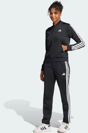adidas – Essentials – Trainingsanzug in mit den drei Streifen