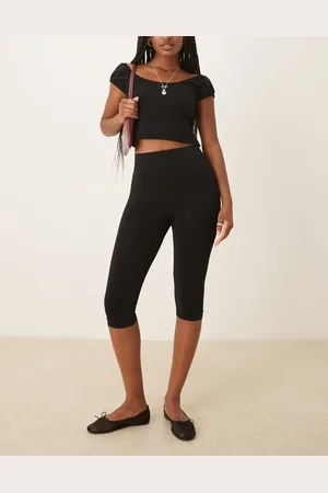 ASOS – Nahtlose, figurformende Capri-Hose in
