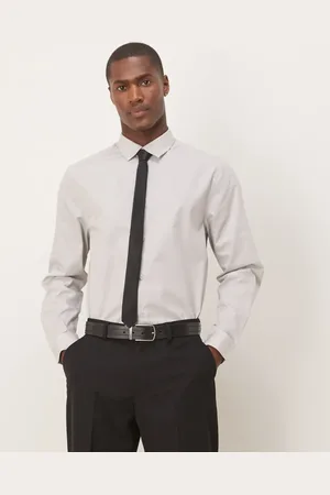 ASOS – Elegantes, leicht zu bügelndes Hemd in mit Regular-Fit-Schnitt