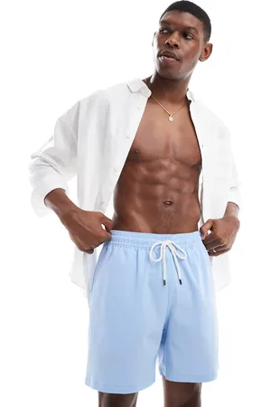 Ralph Lauren – Sport Capsule Traveler – Badeshorts in Hellgrün mit kleinem Logo