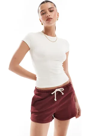 Pull&Bear – Jersey-Laufshorts in