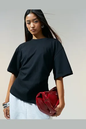ASOS – T-Shirt in mit Korsett-Taille