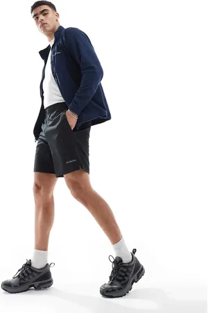 Columbia – Hike – Shorts in schwarzem Farbblock-Design