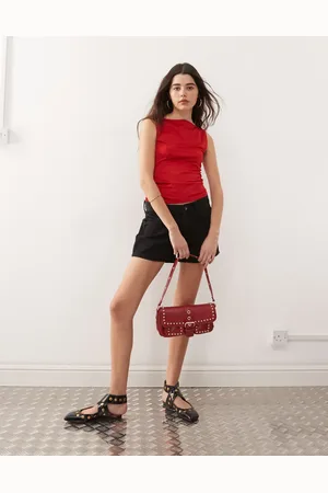 Weekday – Locker geschnittene Shorts in mit niedriger Taille