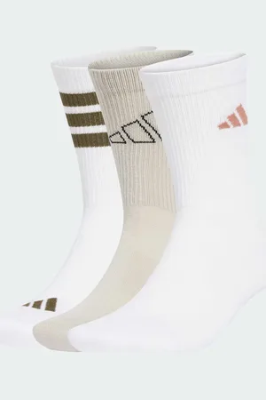 adidas – 3 Paar Socken in / / Beige mit Logo