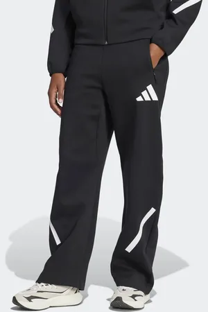 adidas – Adidas Z.N.E. – Barrel-Leg-Hose in / Weiß