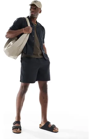 New Look – Schlupf-Shorts aus Leinenmix in , Kombiteil