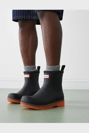 Hunter – Play – Kurze Stiefel in mit lichtdurchlässiger Sohle