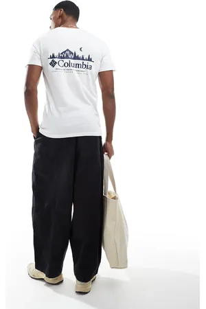 Columbia – Rapid Ridge II – T-Shirt in mit Grafikprint auf dem Rücken