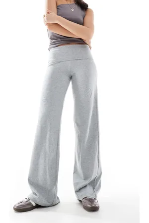 Cotton On Cotton On – Bella – 90er-Hose in meliertem mit geradem Bein