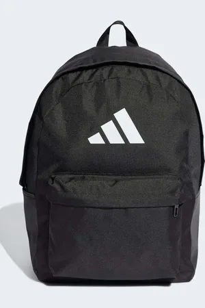 adidas – Classic – Rucksack in / Weiß mit 3-Balken-Logo