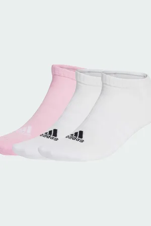 adidas – Cushioned – Sportswear – 3 Paar niedrig geschnittene Socken in / / echtes Rosa