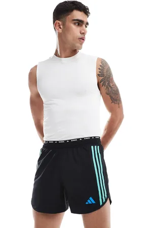 adidas Adidas Running – Follow The Line – Lauf-Shorts in und Blau