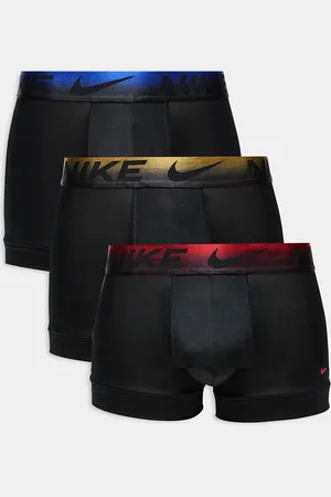 Nike – Dri-FIT Essential – 3er-Pack Unterhosen aus Mikrofaser in mit Farbverlauf-Bund