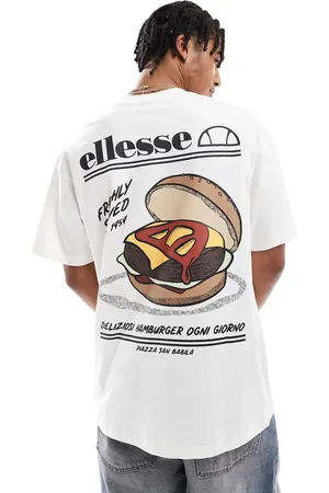 Ellesse – Byronso – T-Shirt in Wollweiß