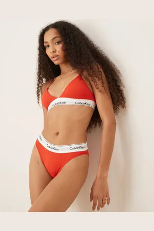 Calvin Klein – Modern Cotton – Leicht gefüttertes Triangel-Bralette in