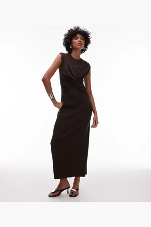 & OTHER STORIES – Midaxi-Kleid aus Jersey in mit verdrehter Vorderseite