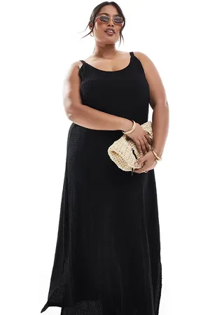 ONLY – Strukturiertes Maxikleid in