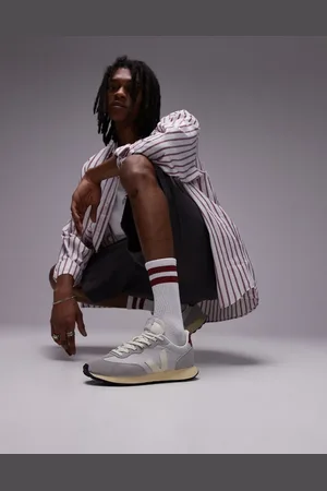 Veja – Rio Branco II – Sneaker in Pierre Marsala-Hellgrau