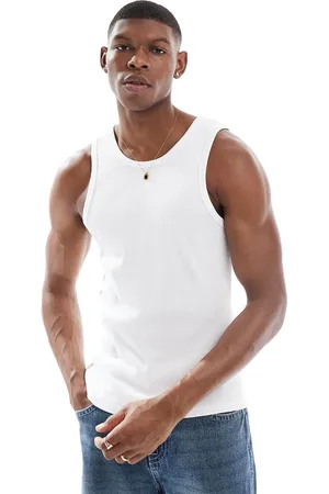 Pull&Bear – Geripptes Trägershirt in