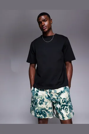 The North Face – Class V Pathfinder – Shorts mit Logo und grünem Muster