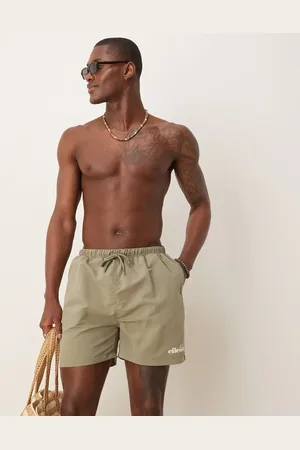 Ellesse – Lamina – Badeshorts in Khaki