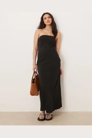 ASOS – Trägerloses Maxikleid in