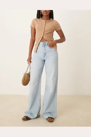 Ralph Lauren – Loose-Fit-Jeans in hellblauer Waschung