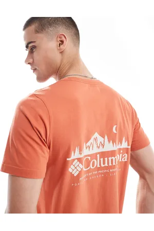 Columbia – Rapid Ridge II – T-Shirt in mit Grafikprint auf dem Rücken
