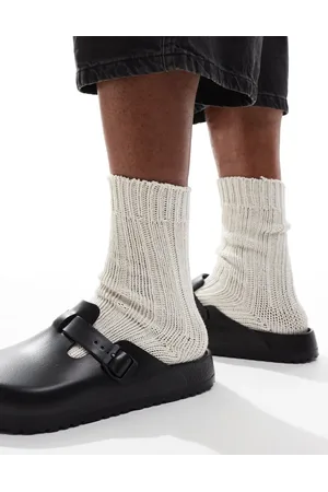 Birkenstock – Twist – Herren-Baumwollsocken in Beige