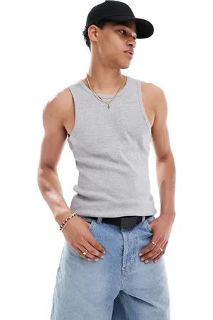 Pull&Bear – Geripptes Trägershirt in