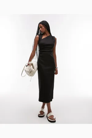 MANGO – Midikleid in mit Cut-out- Schulterdetail