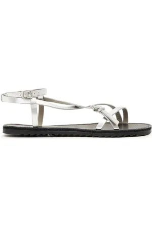 AllSaints – Tyla – Sandalen in Silber
