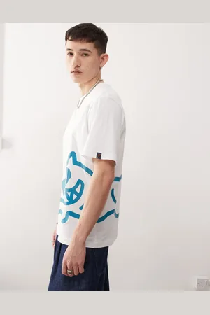 ICECREAM – Schweres T-Shirt in mit „Running Dog“-Print