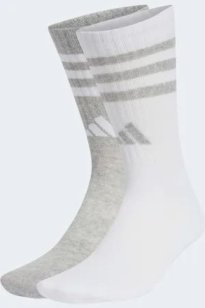 adidas – Sportbekleidung – 2er-Pack gepolsterte Glam-Crew-Socken in und Mgh Solid Grey