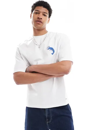 Native Youth – Lockeres T-Shirt in und Blau