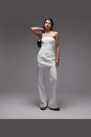 MANGO – Ärmelloser, mehrlagiger Jumpsuit in