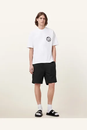 AllSaints – Hanbury – Shorts in Tiefschwarz