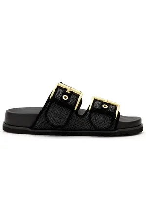 AllSaints – Sian – Bast-Sandalen in