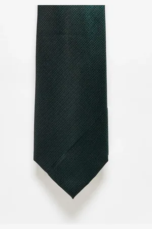 MANGO – Normale Krawatte in Khaki