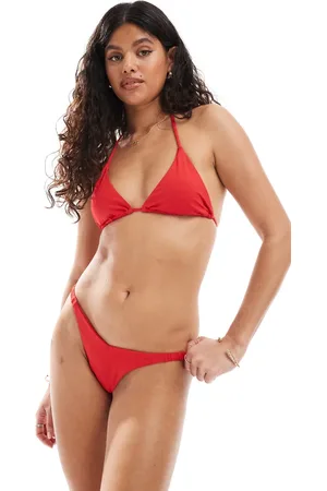 Pull&Bear – Bikini-Tanga in mit hohem Beinausschnitt
