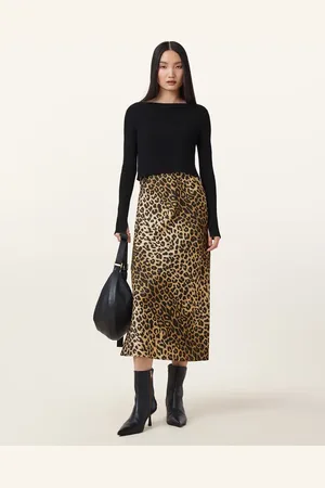 AllSaints – Hera – Kleid in mit Leopardenmuster