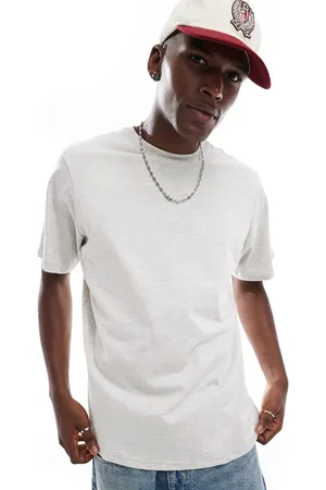 Pull&Bear – Regular Fit T-Shirt in meliertem
