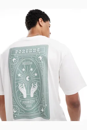 Only & Sons – Oversize-T-Shirt in mit „Fortune“-Rückenprint
