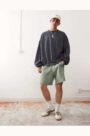 adidas – Trefoil Essentials – Shorts in mit Waffelstruktur