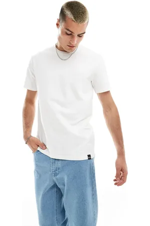Only & Sons – Kurzärmliges T-Shirt in mit Waffelmuster