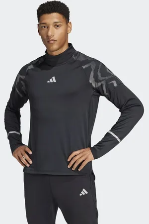 adidas – Ultimate Hi-Vis – Oberteil in mit 1/2-Reißverschluss und reflektierenden Einsätzen
