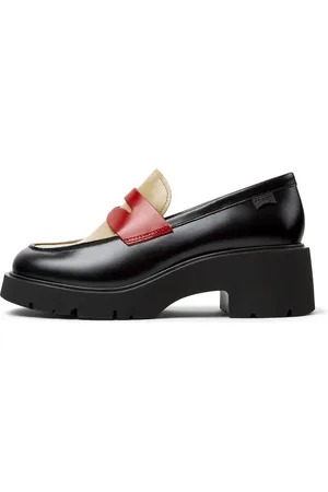 Camper – Milah – Loafer in Schwarzrot